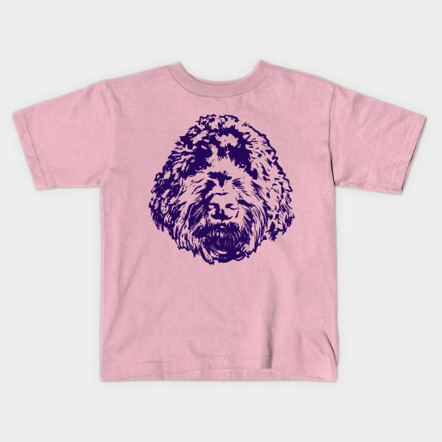 Labradoodle Kids T-Shirt by TimeTravellers